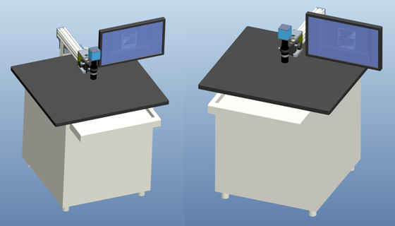 線路線寬測量儀虛擬圖